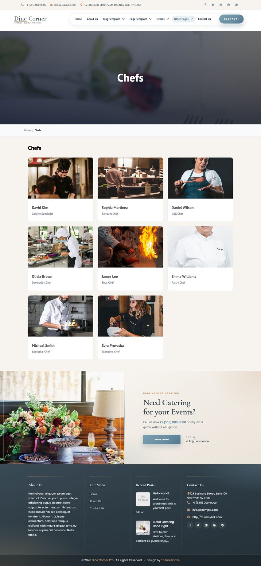 Chefs archive