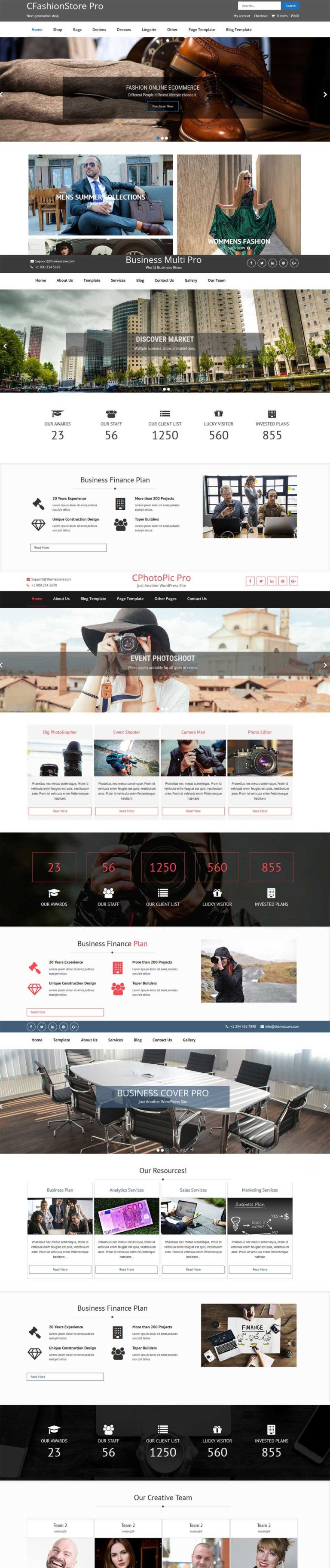 Full bundle access of WordPress theme Templates
