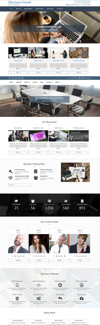 Bundle Product Business Cover Pro & CBusiness Consult Pro - Image 2