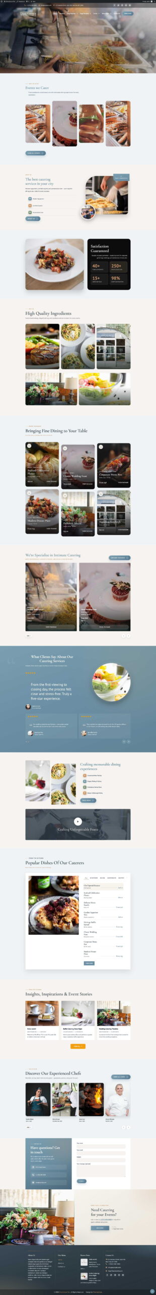 Dine Corner Pro – Restaurant & Catering WordPress Theme - Image 2